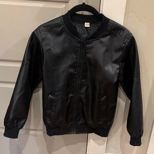 Black Bomber Jacket